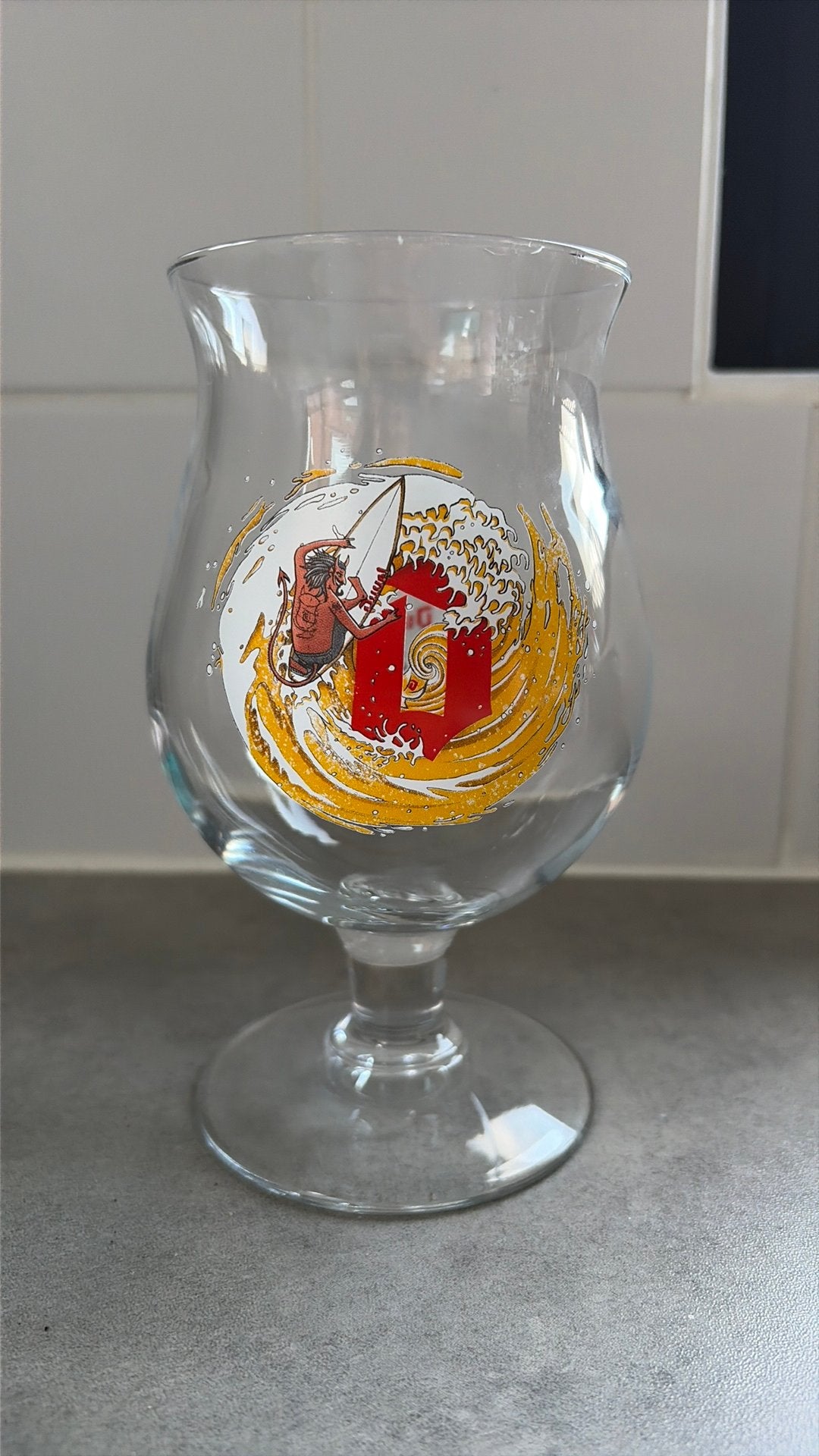Duvel glas Kobe De Keyzer, Enlèvement ou Envoi, Comme neuf