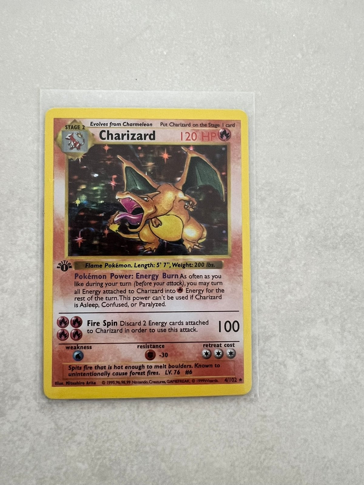 Pokemon charizard, Ophalen of Verzenden, Zo goed als nieuw