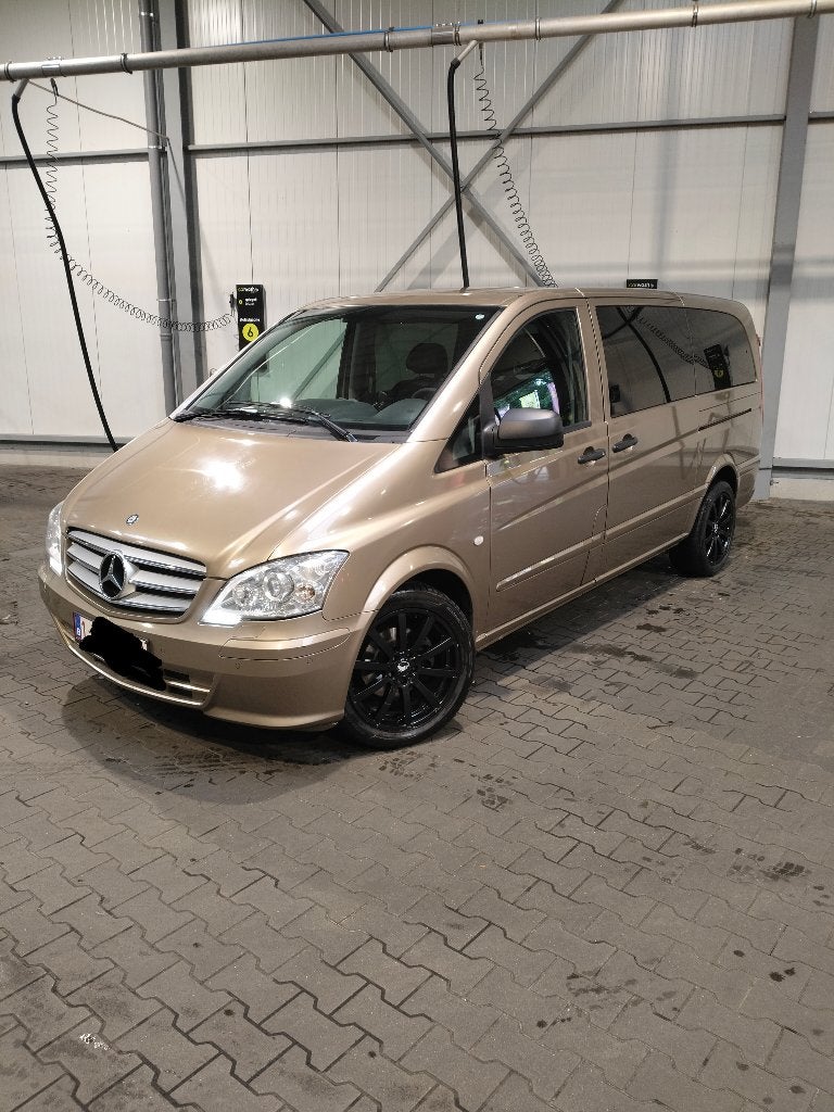 mercedes vito 122cdi, Auto's, Automaat, Euro 5, Achterwielaandrijving, Zwart