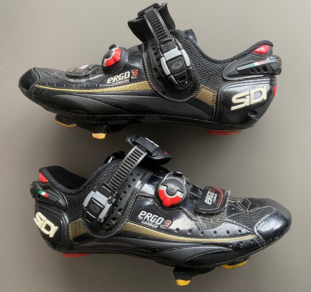 Sidi Ergo 3 Carbon Racefiets-schoenen voor heren - maat 43., Gebruikt, Heren, Schoenen, Ophalen of Verzenden