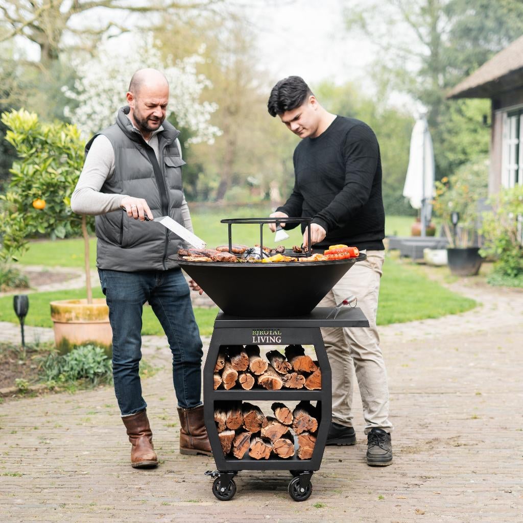Plancha BBQ Grillring Companero XXL Blackline Nieuw, Ophalen of Verzenden, Nieuw, RJRoyal Living, Met accessoires
