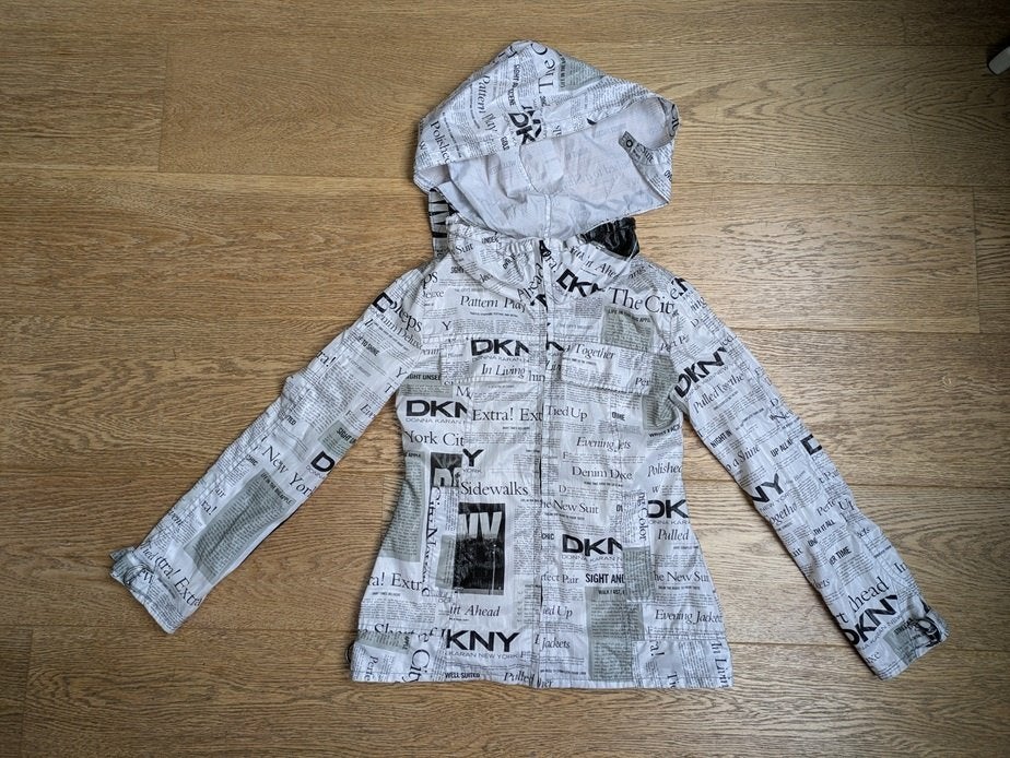 DKNY - veste imperméable fille - taille 140 (10 ans), Enlèvement, Utilisé, Fille