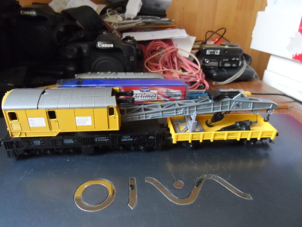 ROCO HO 4316B Complet + wagon jaune Marklin 4471...en état.., Analogique, Enlèvement ou Envoi, Wagon, Comme neuf