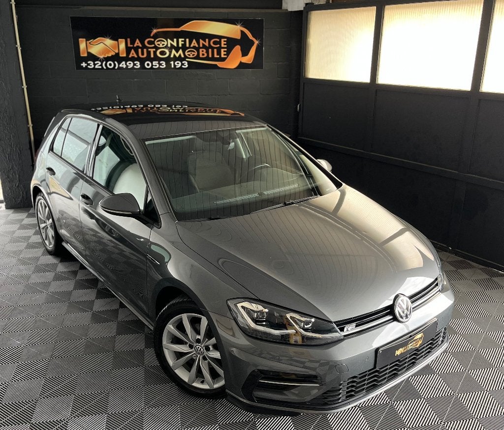 Volkswagen Golf 1.0TSI R-Line DSG 1st Prop Garantie 12 maand, Auto's, Volkswagen, Stof, Euro 6, 3 cilinders, 81 kW