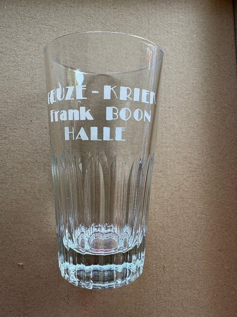 Gueuze Kriek Frank Boon Halle, Collections, Enlèvement ou Envoi, Utilisé, Verre ou Verres, Autres marques