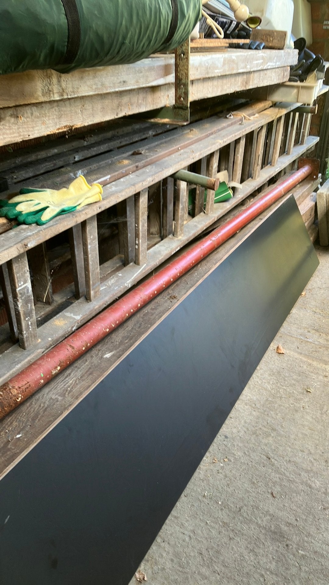 Houten ladders, Doe-het-zelf en Bouw, Ladders en Trappen, Ophalen, Gebruikt