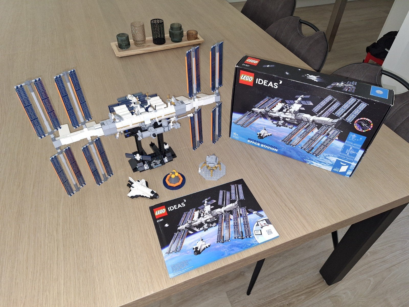 lego ideas ISS international space station 21321, Kinderen en Baby's, Speelgoed | Duplo en Lego, Ophalen, Inclusief instructies