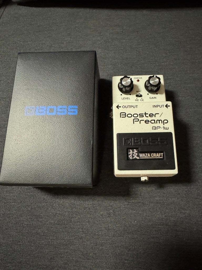 Boss BP-1W Waza Booster/Preamp, Muziek en Instrumenten, Effecten, Ophalen of Verzenden, Zo goed als nieuw