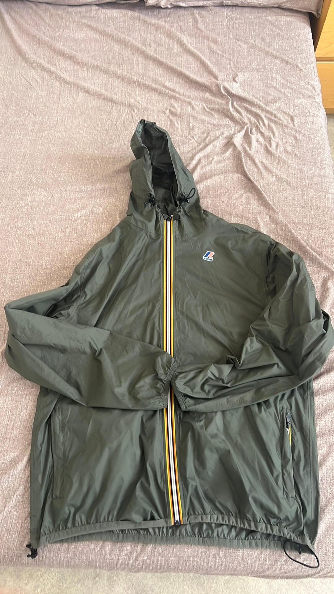 Veste Longue K•WAY, Enlèvement ou Envoi, Neuf, Taille 48/50 (M), Vert