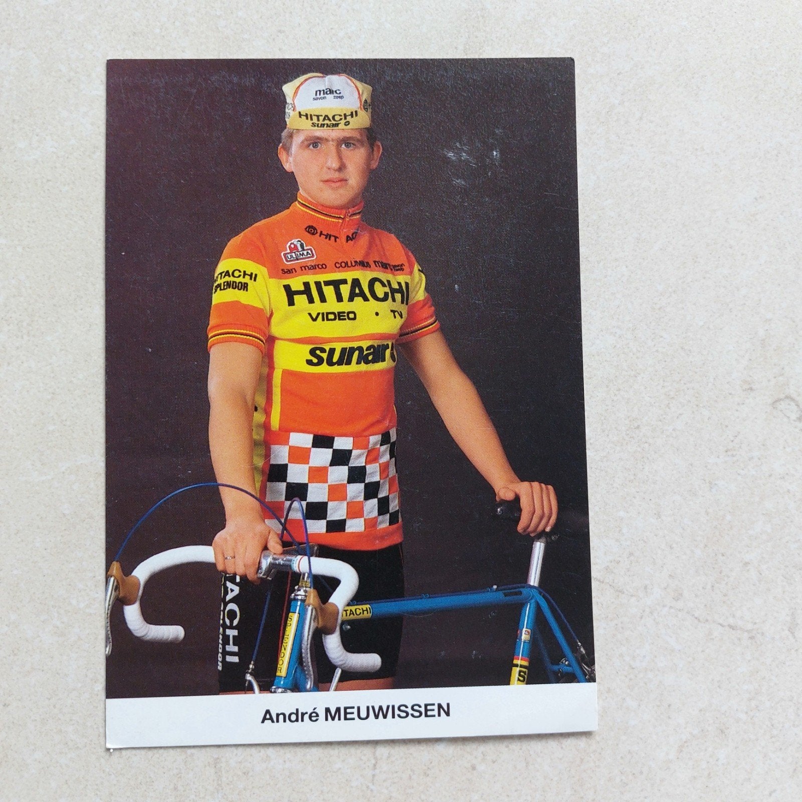 Fotokaart wielrenner André Meuwissen, Enlèvement ou Envoi