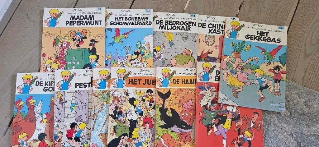 Jommeke 1 euro, Boeken, Meerdere stripboeken, Ophalen of Verzenden, Gelezen, Jef Nys.