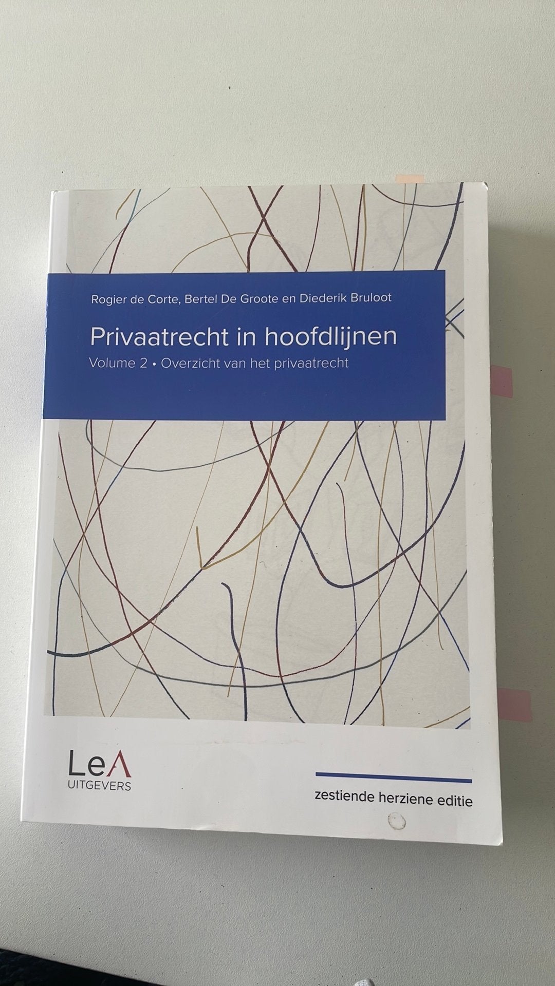 Privaatrecht handelswetenschappen, Boeken, Ophalen of Verzenden, Zo goed als nieuw