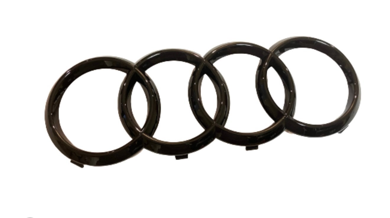 Logo audi A8 Black deriere et devant d’origine, Autos : Divers, Tuning & Styling, Enlèvement ou Envoi