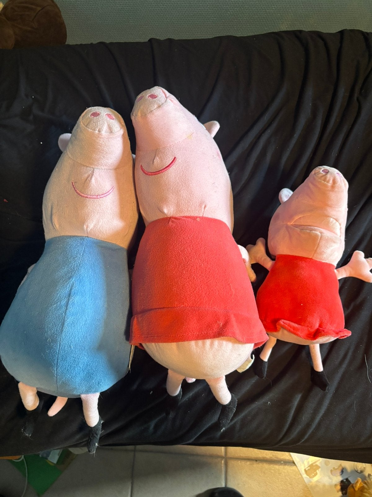 3 pepa pig knuffels, Dieren en Toebehoren, Ophalen, Zo goed als nieuw
