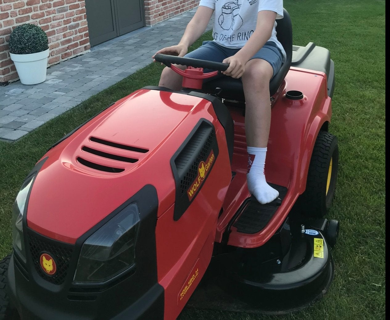 Wolf zitmaaier, Ophalen, Zo goed als nieuw
