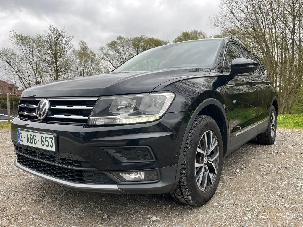 VOLKSWAGEN TIGUAN ALLSPACE  7PL. 14400+BTW/TVA, Auto's, Volkswagen, Bedrijf, Tiguan, Android Auto, Lederen bekleding, Metaalkleur