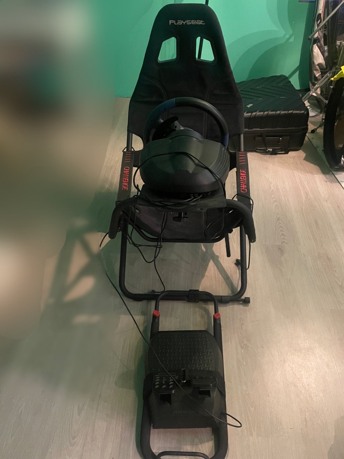 Playseat Challenge + volant et pédalier Thrustmaster, Enlèvement