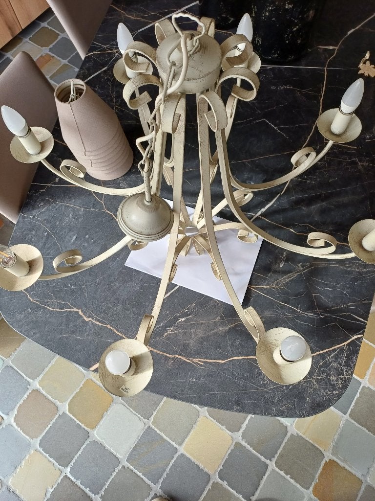 luster, Huis en Inrichting, Ophalen, Zo goed als nieuw, Metaal, Landelijke