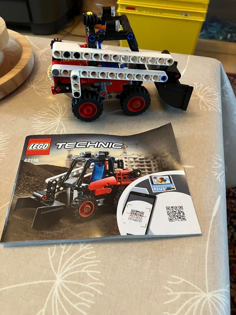 Lego technic 42116 skid steer loader, Ophalen, Zo goed als nieuw, Lego, Technic