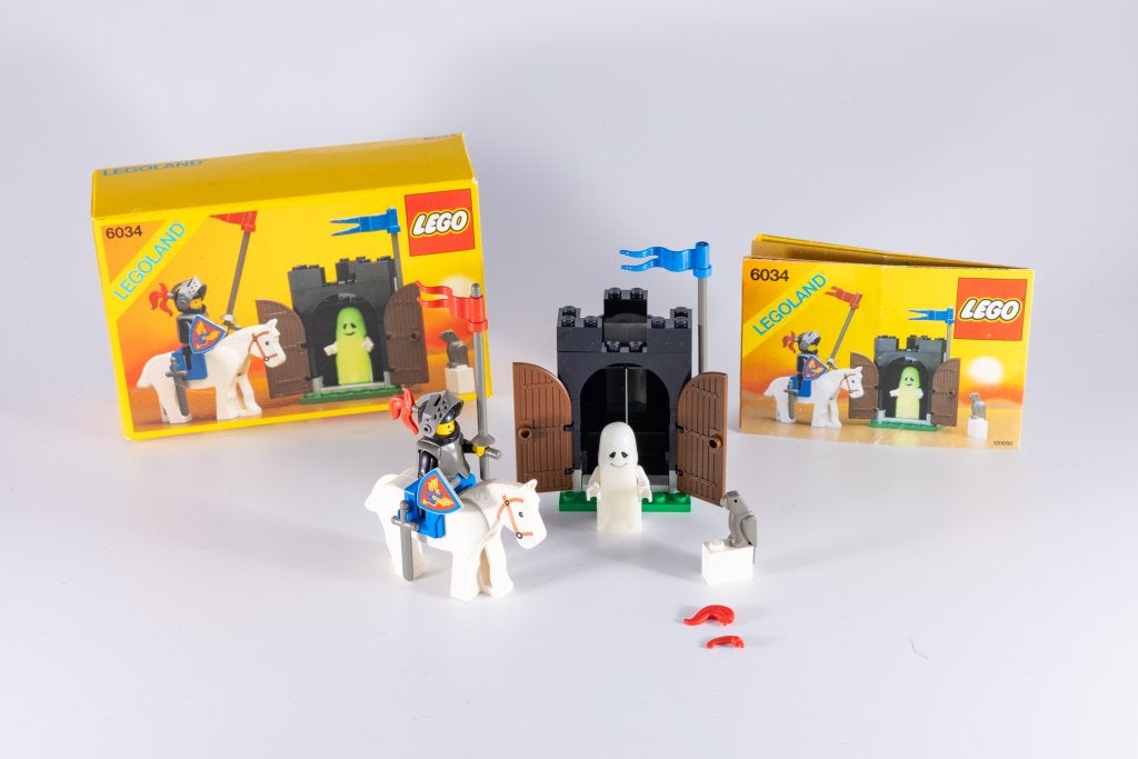 LEGO 6034 Le fantôme du monarque noir (1990) - complet, Enfants & Bébés, Jouets | Duplo & Lego, Instructions incluses, Enlèvement ou Envoi