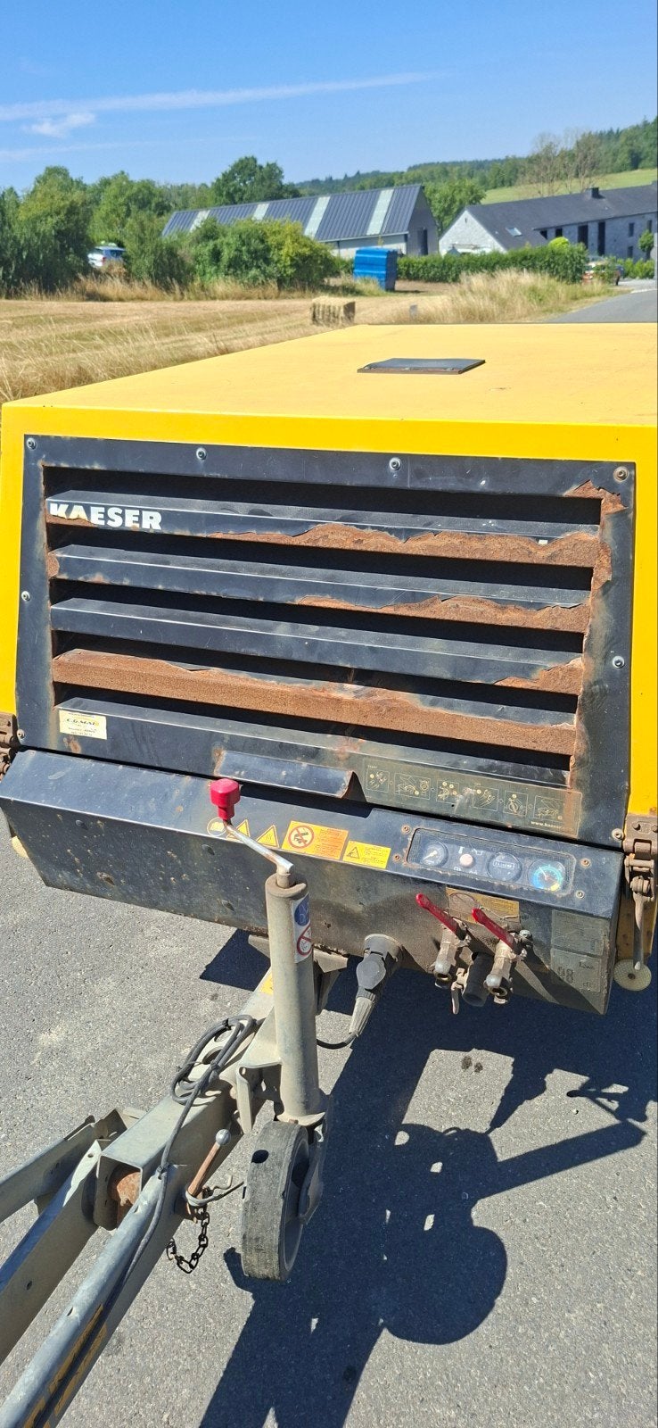compresseur kaisser, Enlèvement