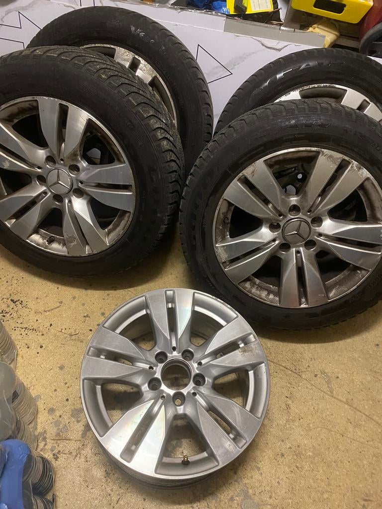 Banden 205/60/16, Gebruikt, 16 inch, Banden en Velgen, 205 mm