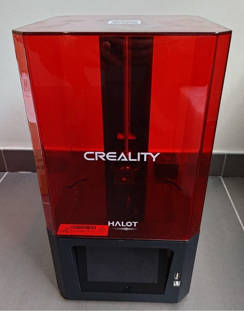 Creality Halot-One Resin 3D-printer, Informatique & Logiciels, 3D Imprimantes, Utilisé, Résine, Enlèvement