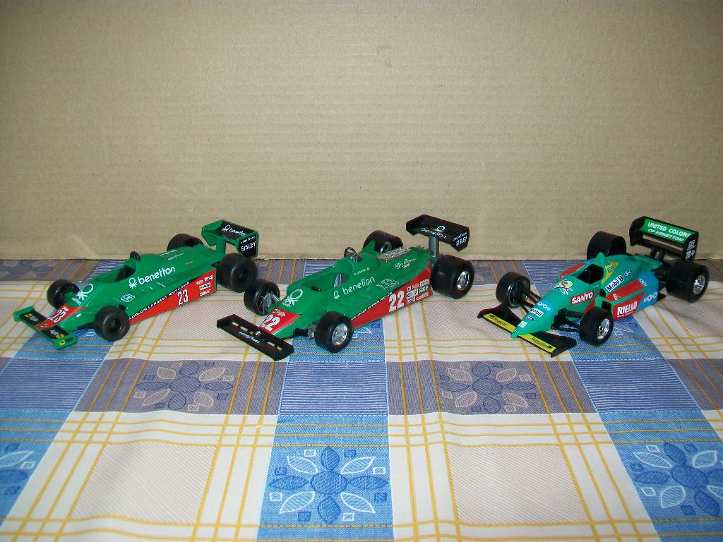 Bburago - Polistil - Formule 1 - F1 - Benetton - Alfa Romeo, Collections, Enlèvement ou Envoi, Utilisé, ForTwo