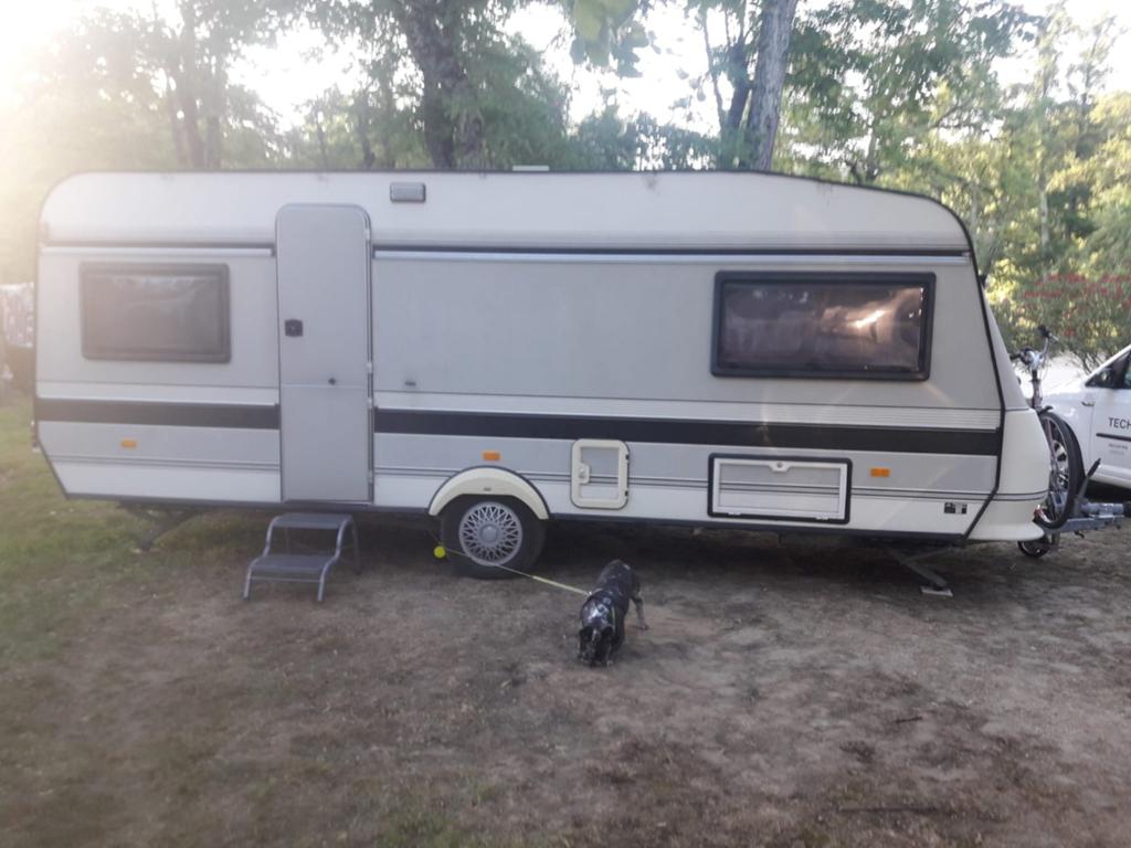 Caravan op TOPlocatie in de Ardèche, volledig uitgerust, 4P., Particulier