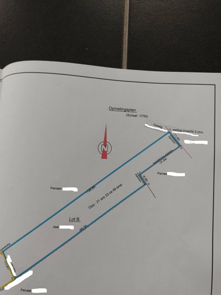 Stuk grond 21a 33ca, Verkoop zonder makelaar