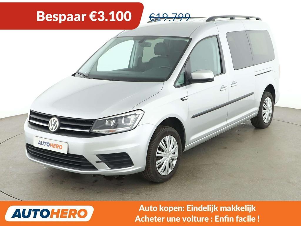 Volkswagen Caddy 2.0 TDI Maxi Trendline BlueMotion, Auto's, Volkswagen, Voorwielaandrijving, Gebruikt, LED verlichting, Leder