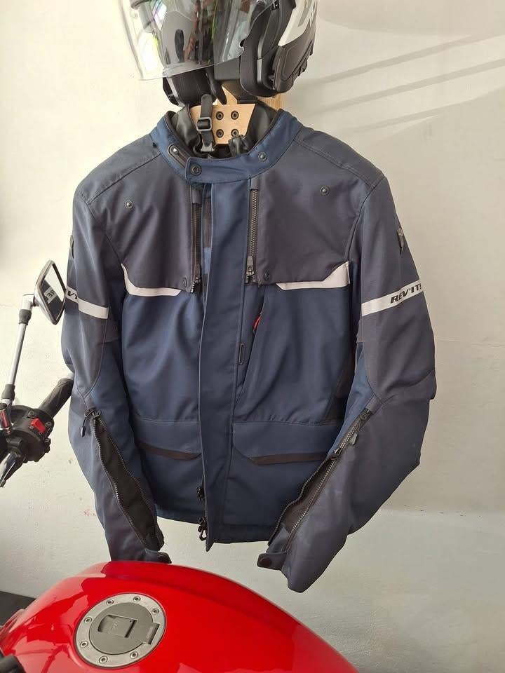 Motorjas, Motos, Enlèvement, Hommes, REV’IT!, Manteau | tissu