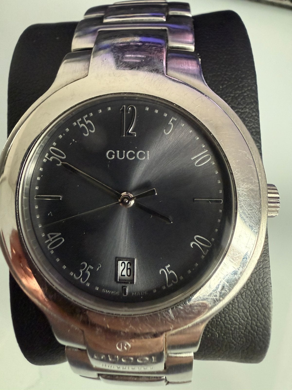 Monte gucci homme swiss mouvement saphir, Montre-bracelet, Autres marques, Enlèvement, Acier