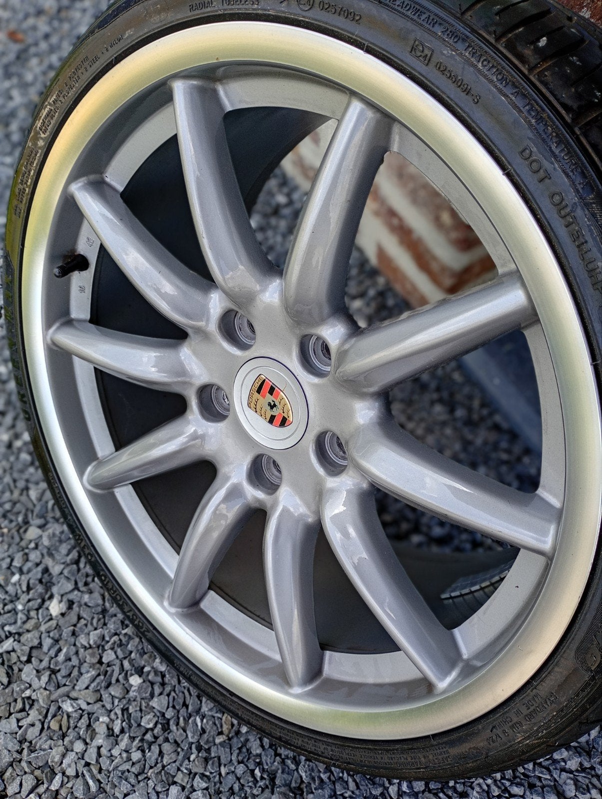 Porsche 19 d alu velgen (NW)+banden, Auto-onderdelen, Banden en Velgen, Ophalen, Nieuw, 19 inch, Banden en Velgen
