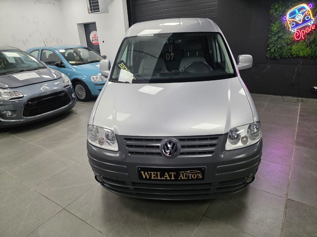 VW CADDY 1.4 BENZINE CARPLAY/NAVIGATIE TOPSTAAT, Bluetooth, Caddy Combi, Bedrijf, Zilver of Grijs