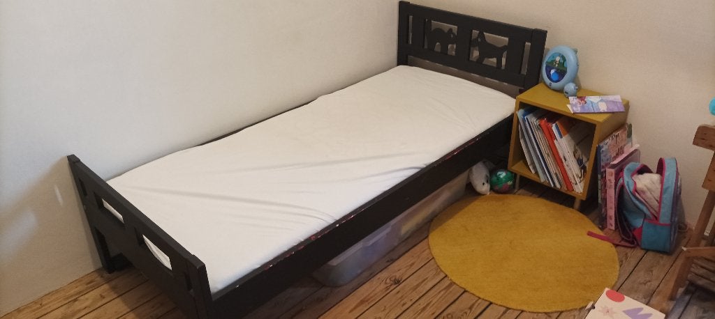 Kinderbed Ikea met lattenbodem, Gebruikt, Minder dan 70 cm, 160 tot 180 cm, Ophalen