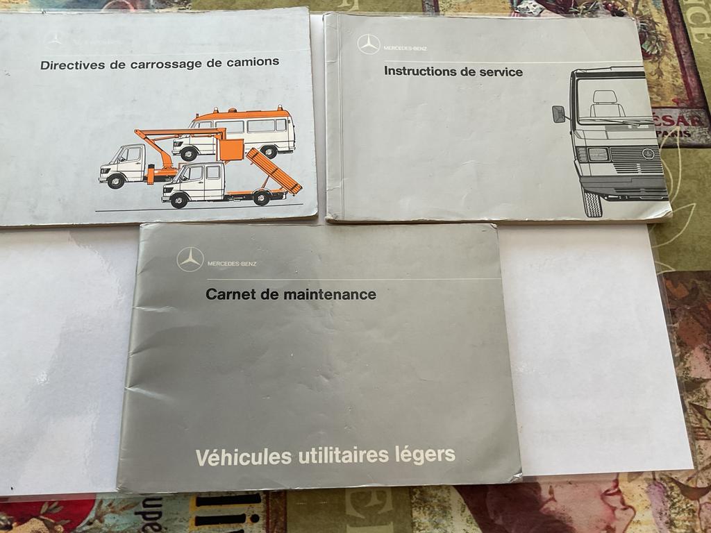 Mercedes  T1 Bremer - Noitice d’entretien & maintenance, Ophalen of Verzenden, Gelezen, Mercedes