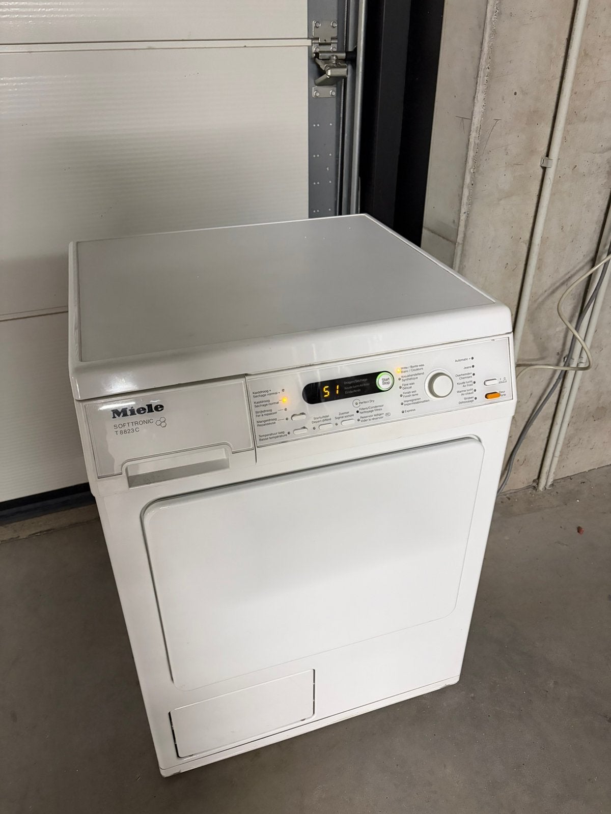 livraison d'un sécheur à condensation Miele de 8 kg, Enlèvement, Comme neuf