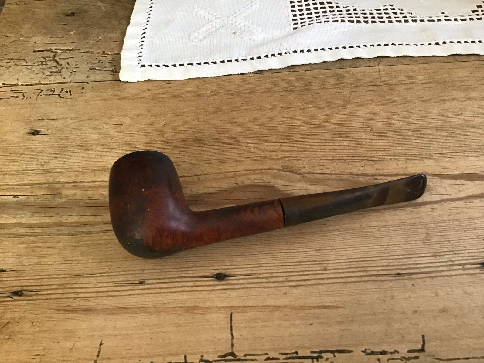 Vintage houten pijp DON, Verzamelen, Ophalen of Verzenden, Gebruikt