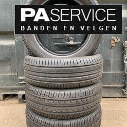 4x Yokohama 205 55 16 zomerbanden met 6.9 en 6.4 mm, Gebruikt, -, Banden en Velgen, -