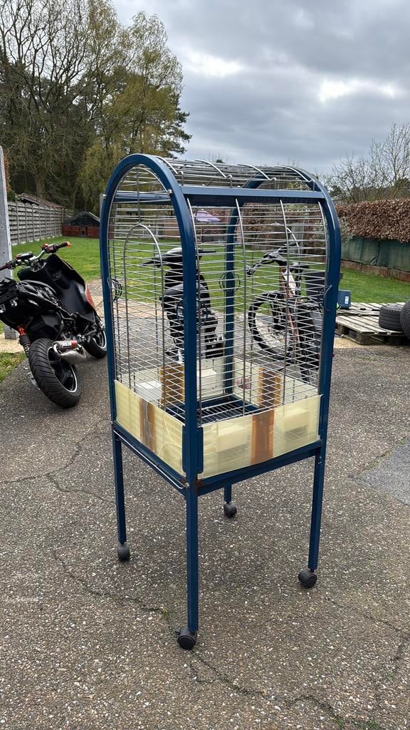 Papagaaien hok, Enlèvement, Utilisé, Métal, Cage à oiseaux