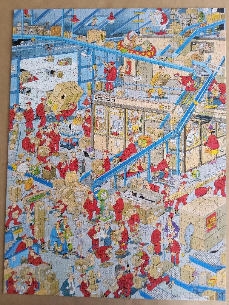 Puzzel Jan van Haasteren JVH comic puzzle, Enlèvement ou Envoi, 500 à 1500 pièces, Comme neuf, Puzzle