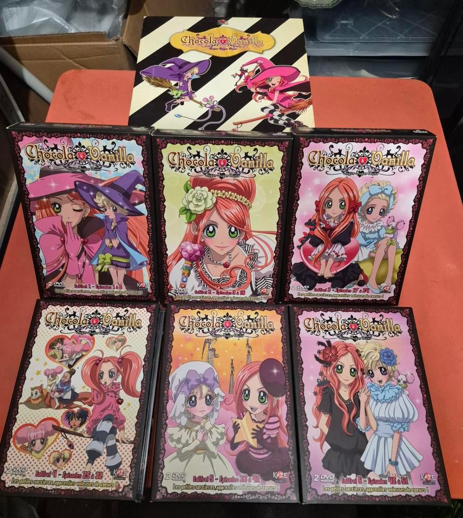Chocola et Vanilla coffret collector 11 dvd's, Enlèvement ou Envoi
