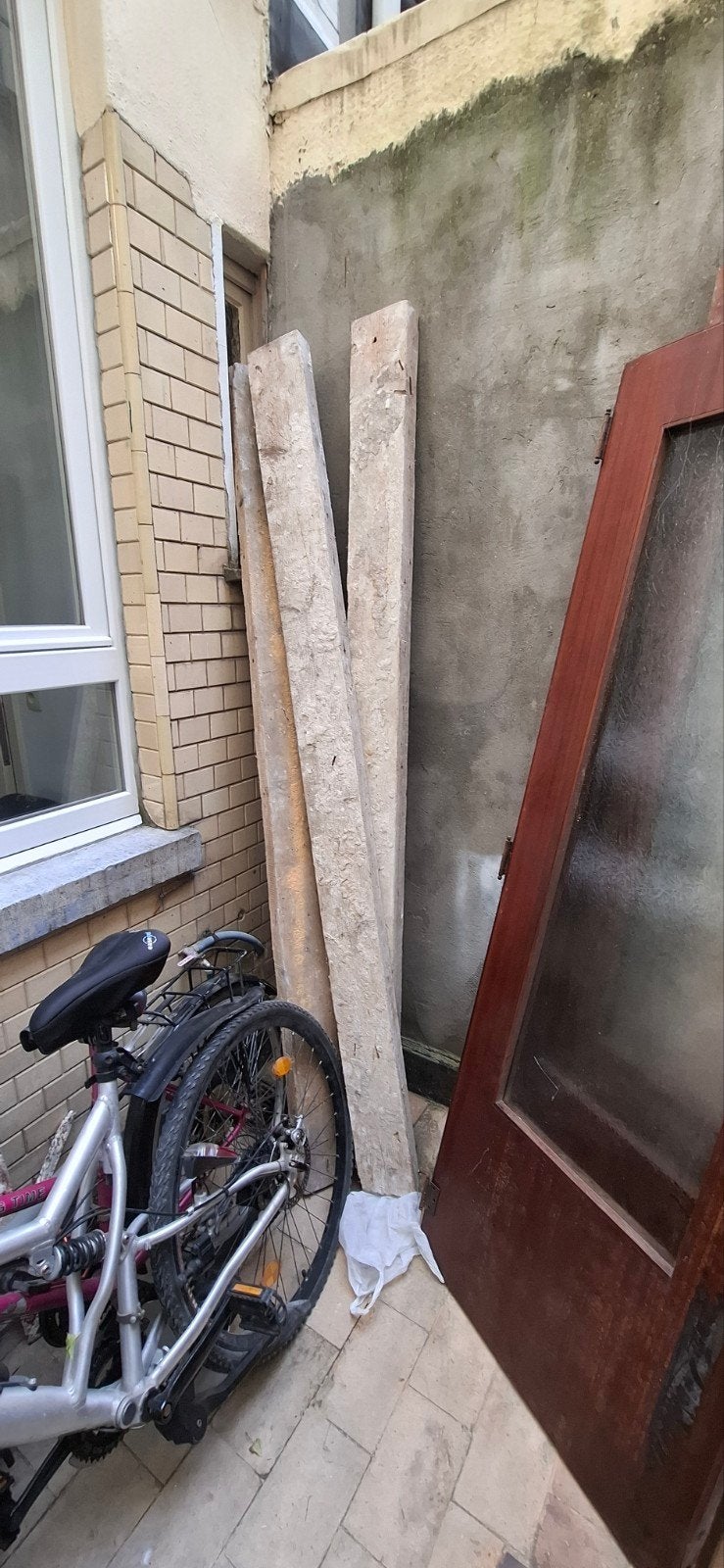 double porte, Bricolage & Construction, Enlèvement, Utilisé, Bois