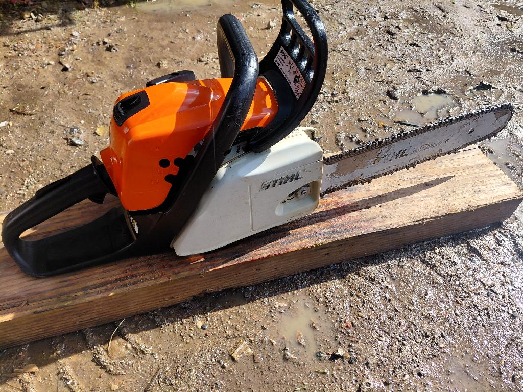 Stihl ms 211, Ophalen, Gebruikt, Kettingzaag, Stihl