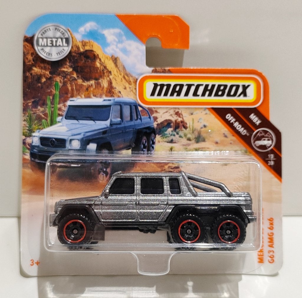 Matchbox Mercedes Benz G63 AMG 6x6 (2018), Hobby en Vrije tijd, Ophalen of Verzenden