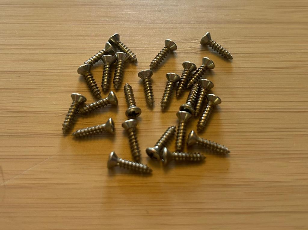 Fender Roadworn Pickguard Screws, Musique & Instruments, Enlèvement ou Envoi, Comme neuf