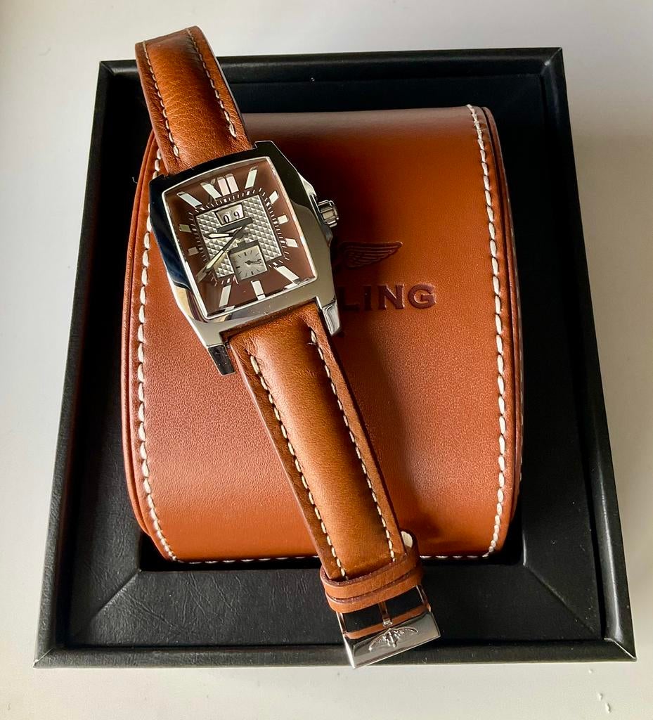 Breitling Bentley Flying Spur, Bijoux, Sacs & Beauté, Montres | Hommes, Enlèvement ou Envoi, Comme neuf, Breitling
