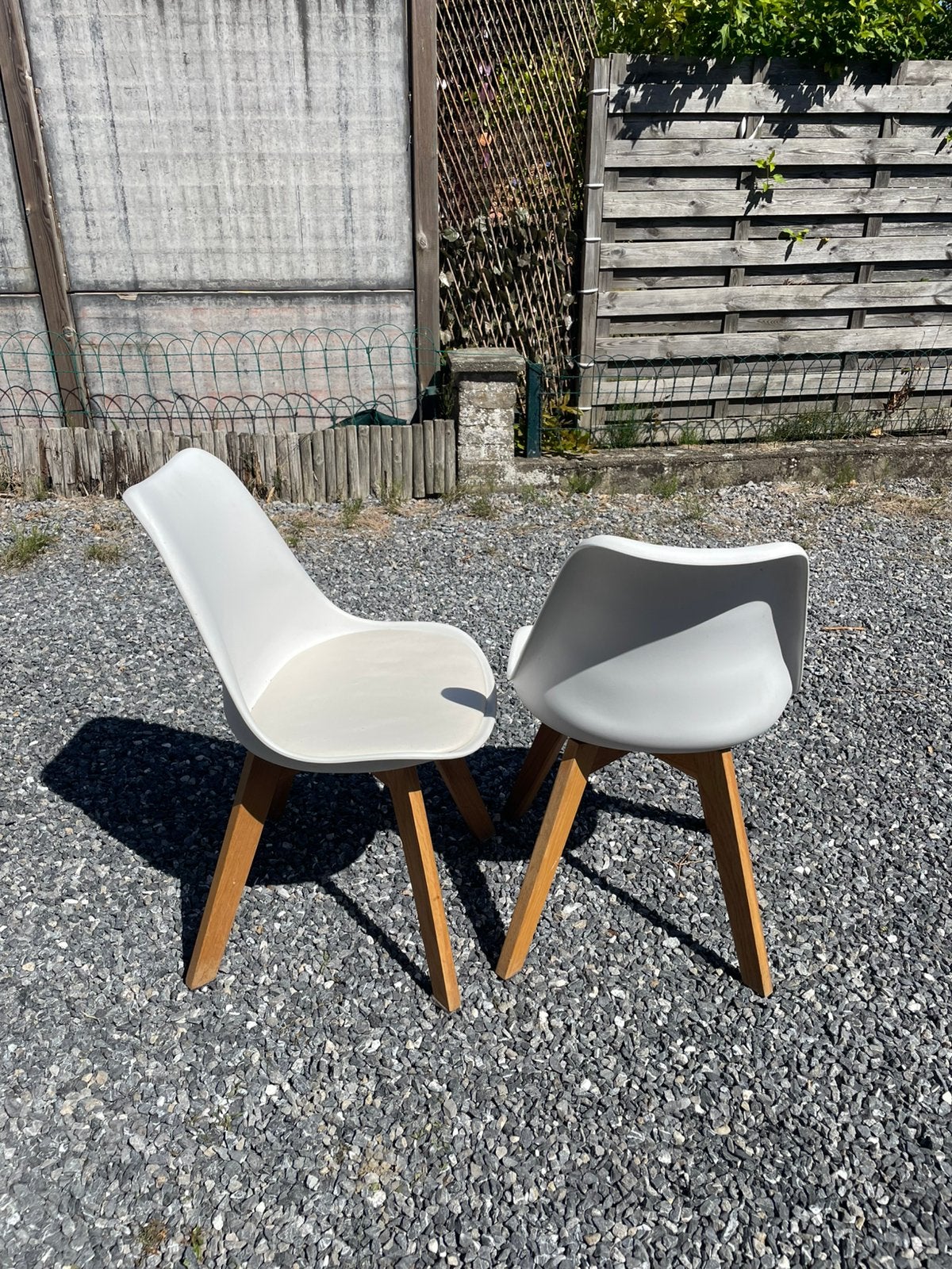 Chaises, Huis en Inrichting, Stoelen, Ophalen, Overige materialen, Gebruikt, Twee