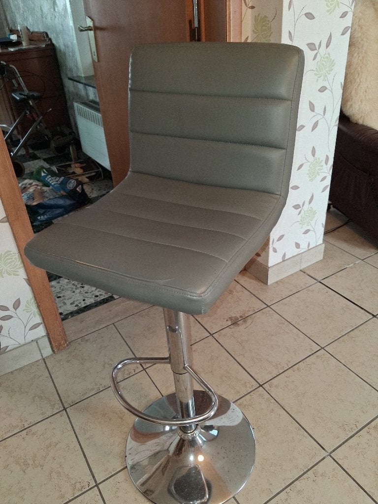 Chaise de bar en cuir, Enlèvement, Cuir